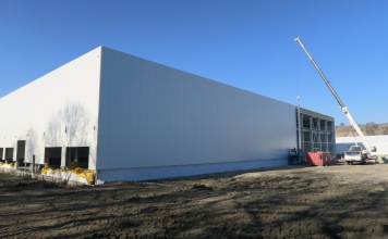 Přístavba montážní haly výrobního závodu Siempelkamp CZ, IV. etapa