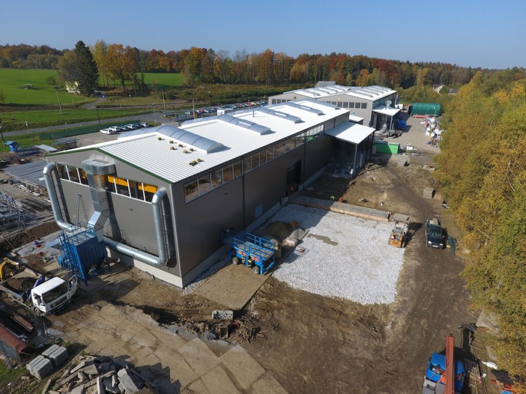 Novostavba výrobní a skladové haly Ondřejovická strojírna, a.s